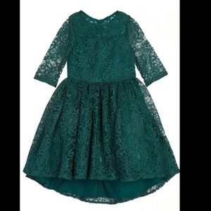 Kids Fit & Flare Lace Dress